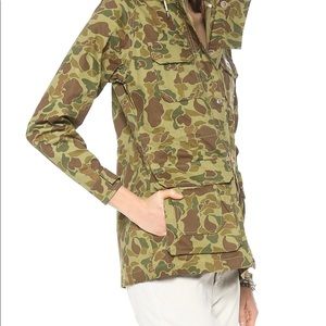 Penfield Print Mountain Parka Duck Camo